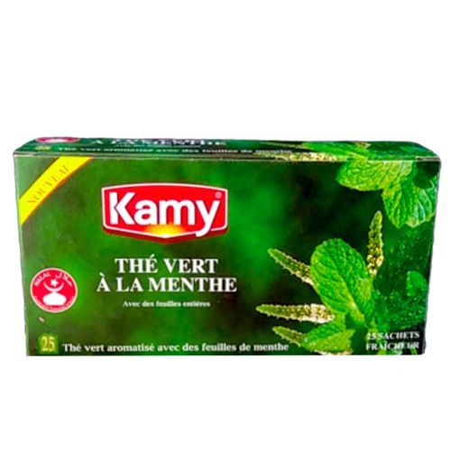 thé vert à la menthe